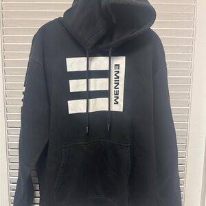 Eminem Black and White Recovery Hoodie